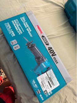 Makita XGT 40v recípro saw