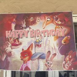 Zootopia Sign 