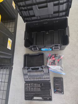 Hart stack 21 in toolbox and tools for sale