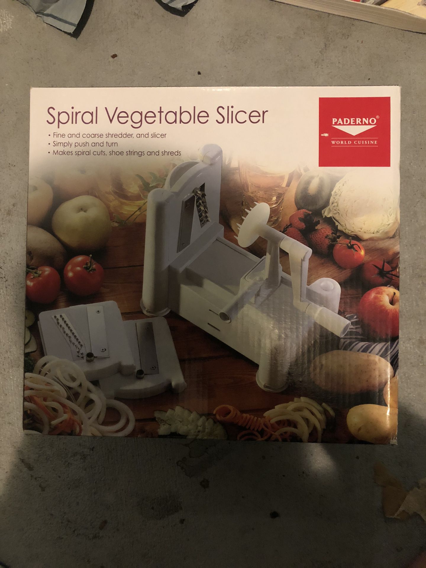 Paderno Spiral Vegetable Slicer