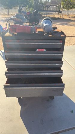 Tool box with tools
