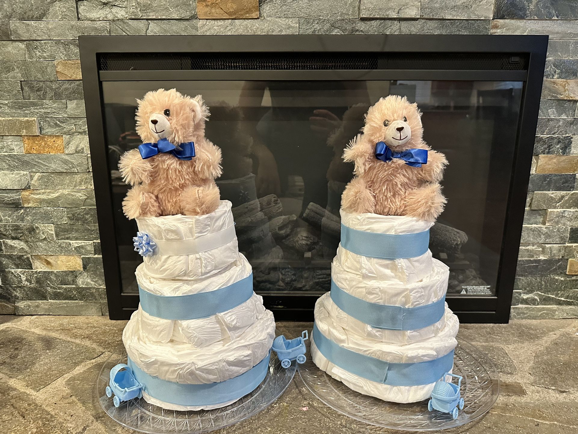 Diaper Cake Centerpiece