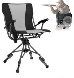 Brand New Premium 360° Swivel Outdoor Chair – Heavy-Duty, Foldable & Portable