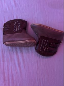 Brand new never worn baby boots