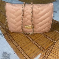Bebe Blush Pink Purse 