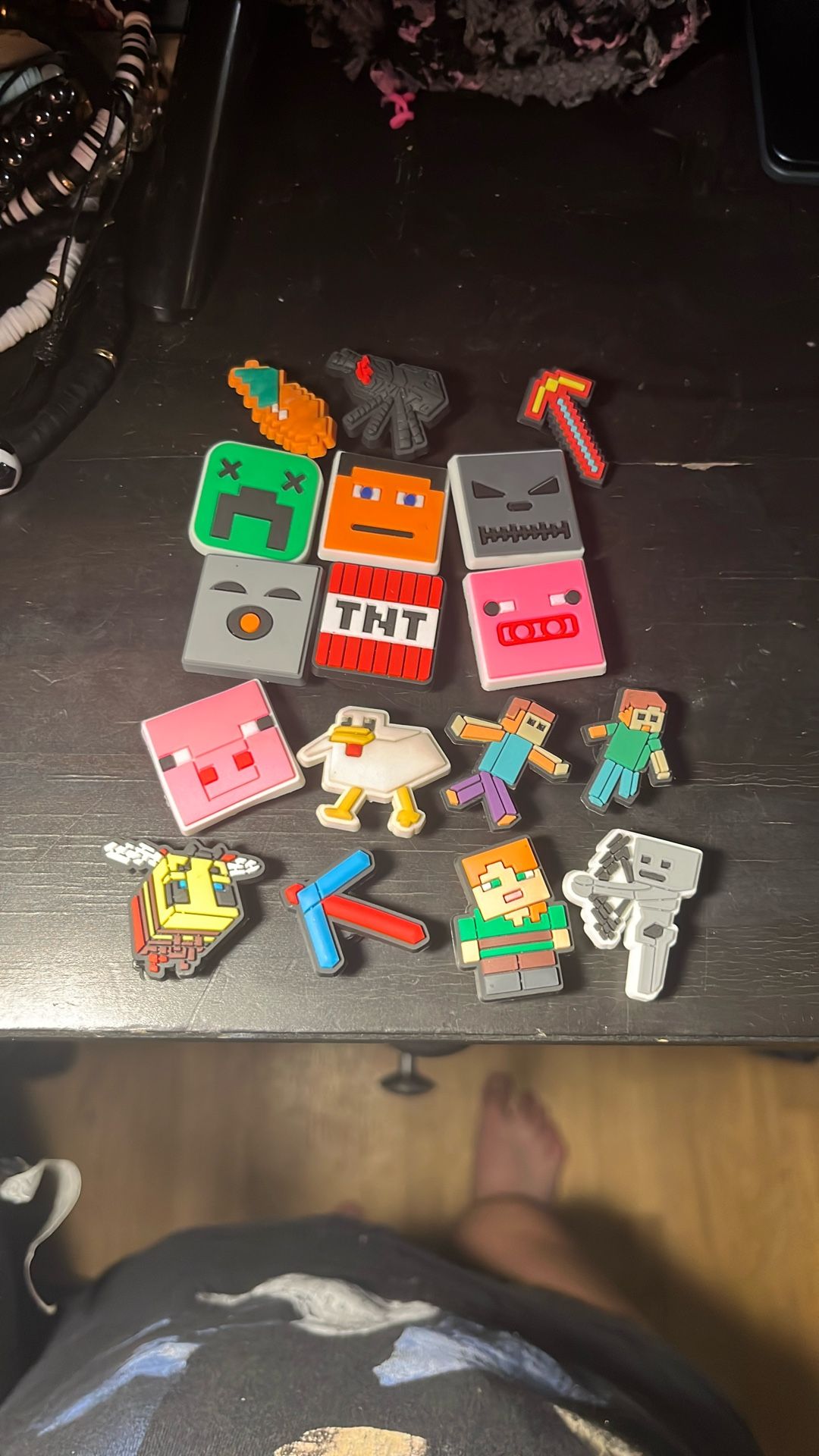 Minecraft Croc Charms