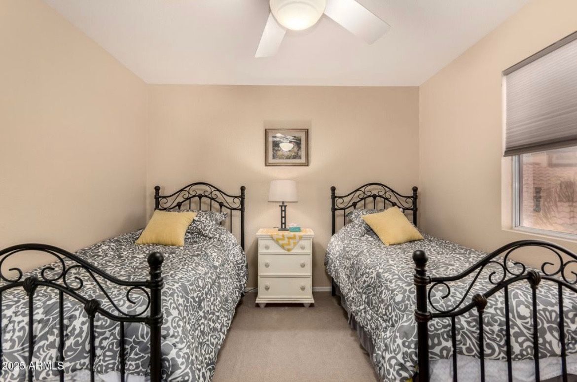 TWIN Metal Bed Frames + Mattresses