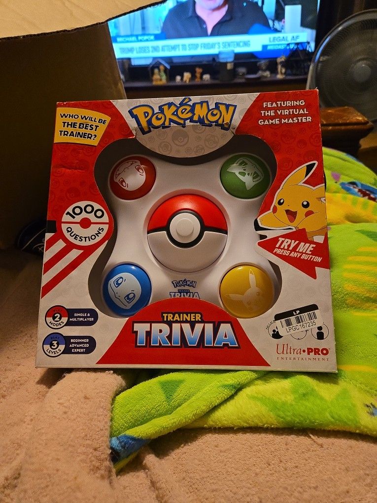 Pokemon  Trainer Trivia Game 