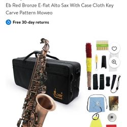 Bronze Alto Saxophone