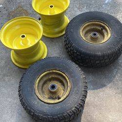John Deere Lawn tractor wheels