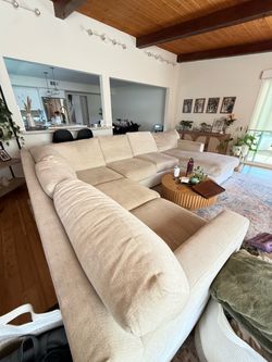 LIVING SPACES SECTIONAL COUCH DELIVERY AVAILABLE