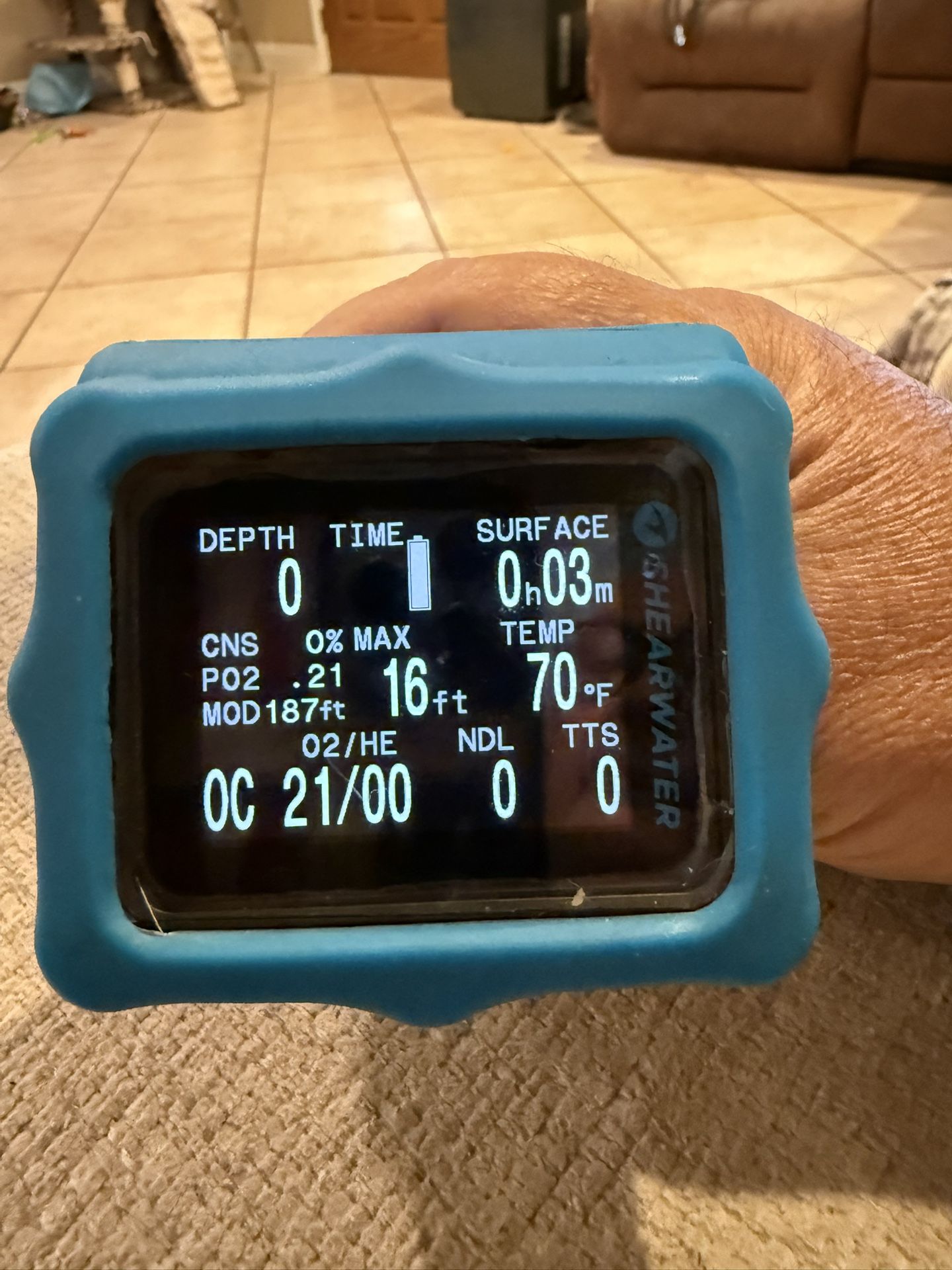 Shearwater Dive Computer
