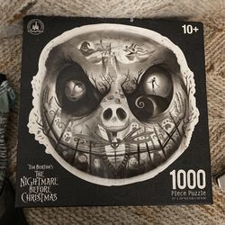Nightmare Before Christmas Disneyland Puzzle