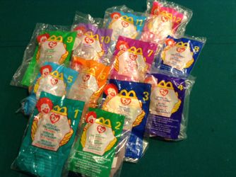 McDonald's Beanie Babies - 1998 and 1999 Complete Set (Read Description)