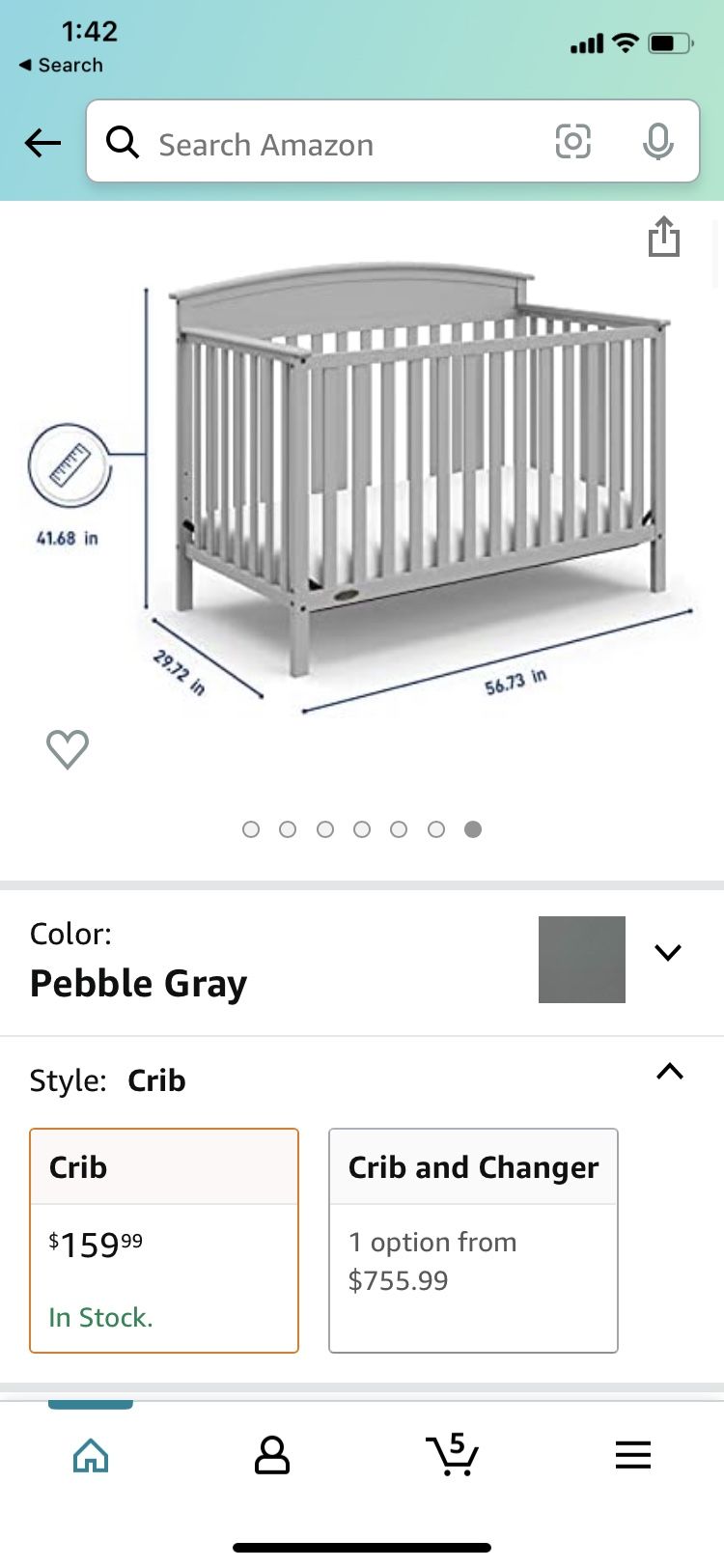 Graco 4 In 1 Convertible Crib