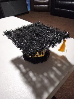 Tinsel Graduation Cap