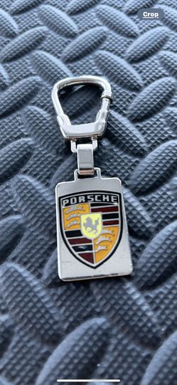 Porsche Keychain Sterling Silver