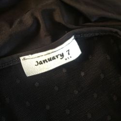 January  Dress Size 5-7