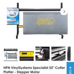 52” Vinyl Cutter Like New 