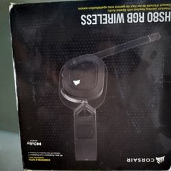 Corsair Hs80 RGB WIRELESS HEADSET FOR PC XBOX PLAYSTATION  DOLBY ATMOS
