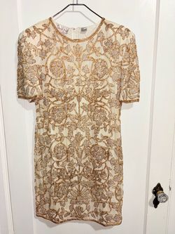 Vintage Laurence Kazar Beaded Dress PL