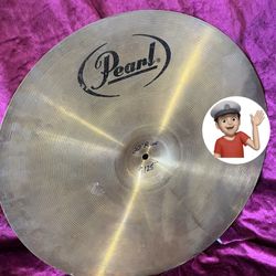 🔥 Pearl 20” Ride Cymbal Drum Set Drums
