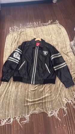 NFL RAIDERS LEATHER JACKET