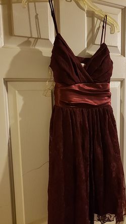 Burgundy Dress SIZE M