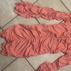 Medium Bodycon Long Sleeve Dress Pink