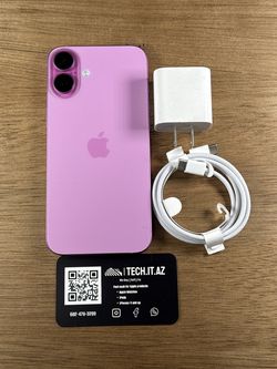 📱 iPhone 16 Plus | 128GB | Pink | Cricket Only | Hablo Español