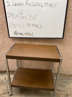 Vintage TV table