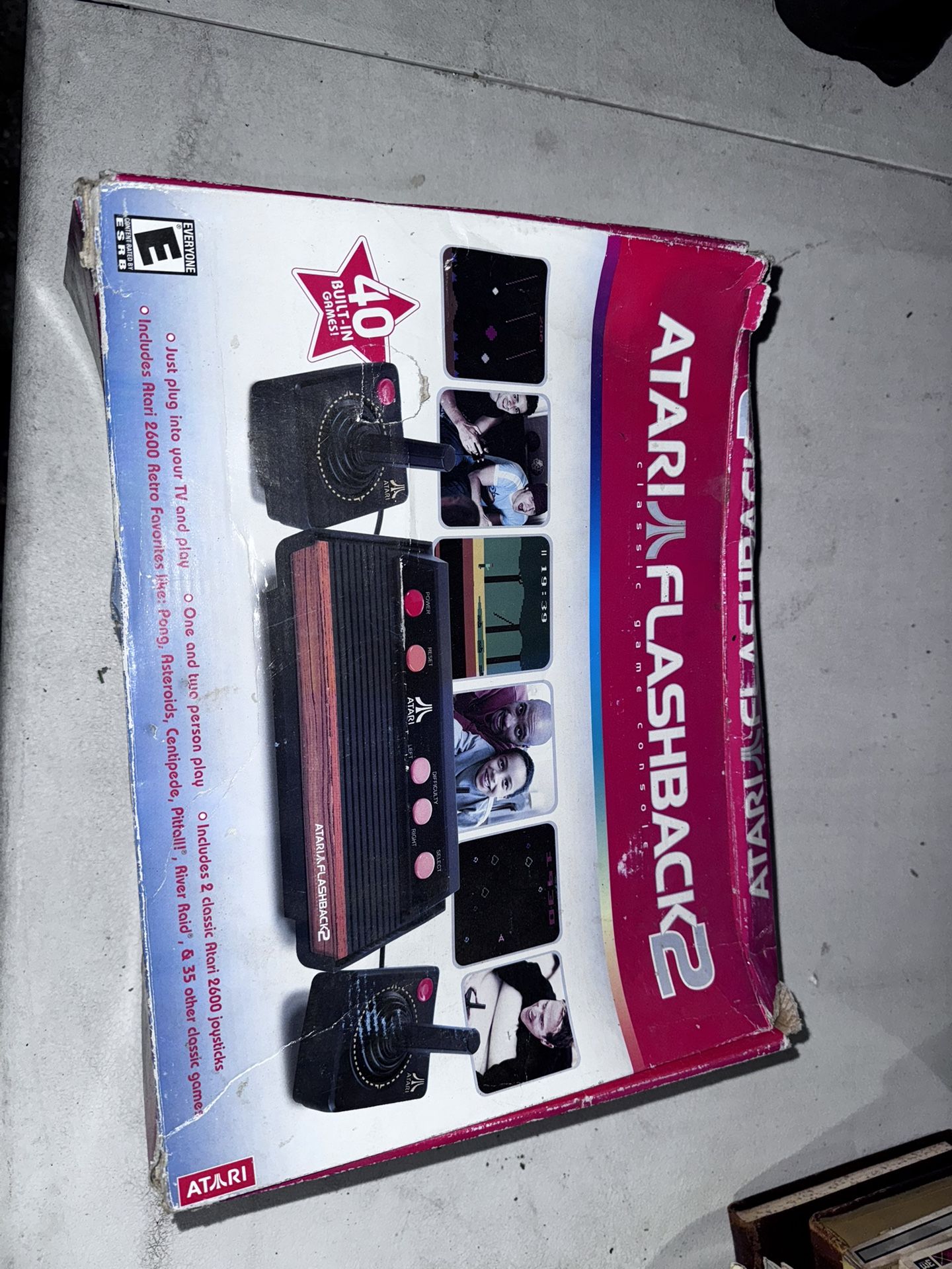 Atari Flashback 2 Beat Up Box But Brand New