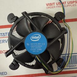 Intel E97378-001 Socket 1150 1151 1155 1156 CPU Heatsink Fan Cooler Copper Core