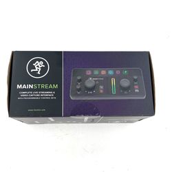 Mackie Mainstream Streaming Capture Interface: Slim Computer Accessories 