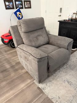 Gray Recliner