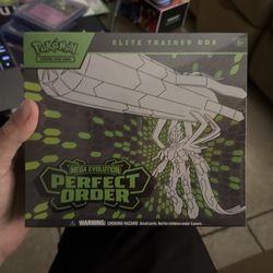 Pokemon Perfect Order ETB Sealed Simi Valley