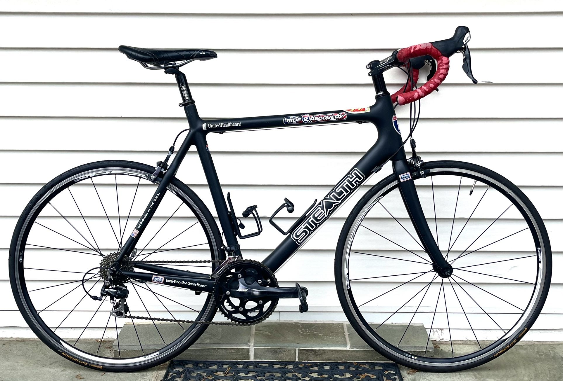 61cm (XL) Carbon Fiber Raleigh Stealth Road Bike, Very Good Condition