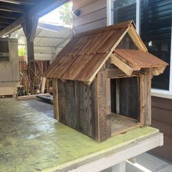 Doghouse And Wishing Well 
