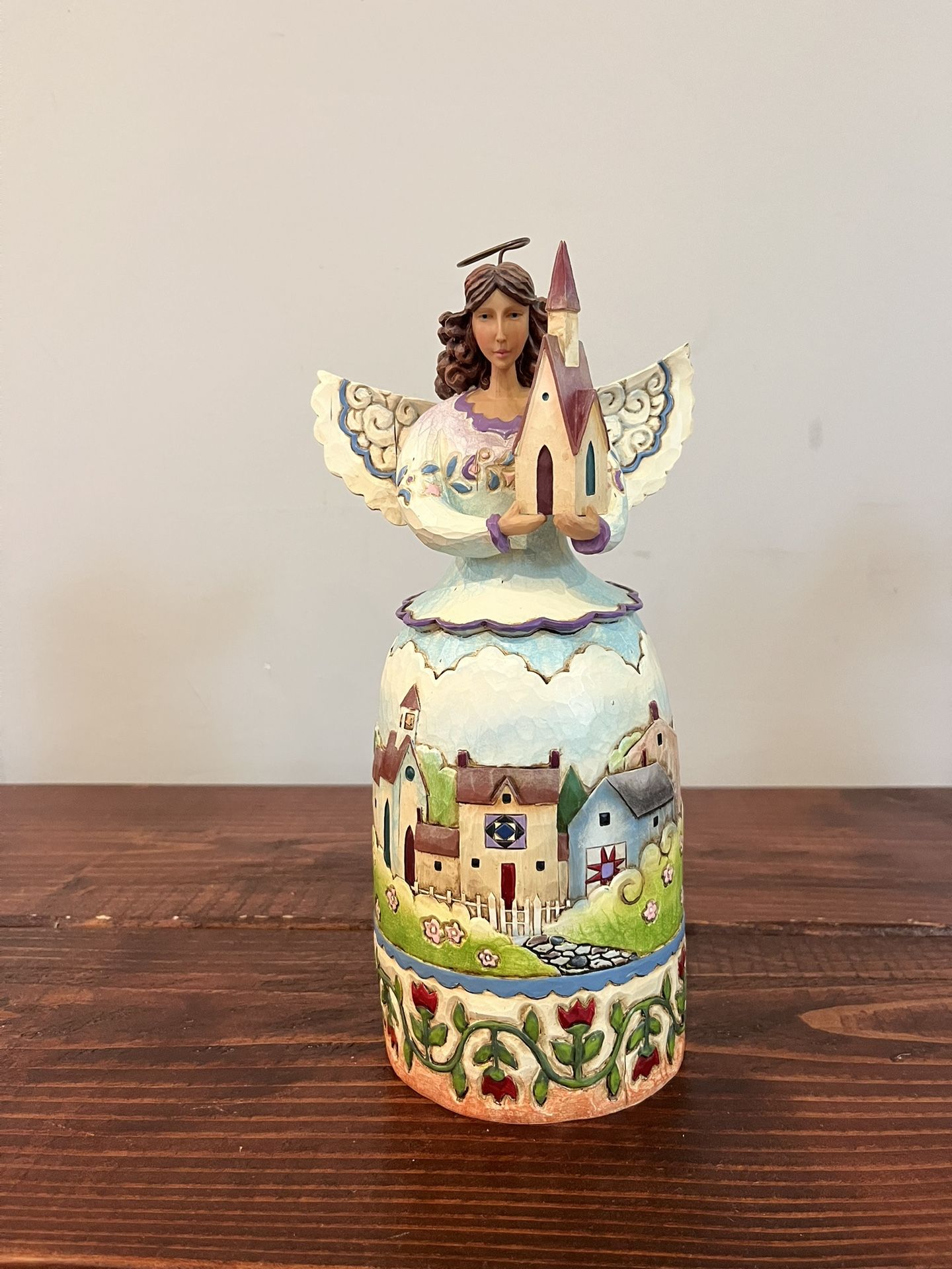 Jim Shore Heartwood Creek Angel Blessed Are The Faithful 2006 (contact info removed) 10 Vintage