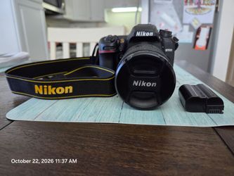 Nikon D7500  w/2 lens