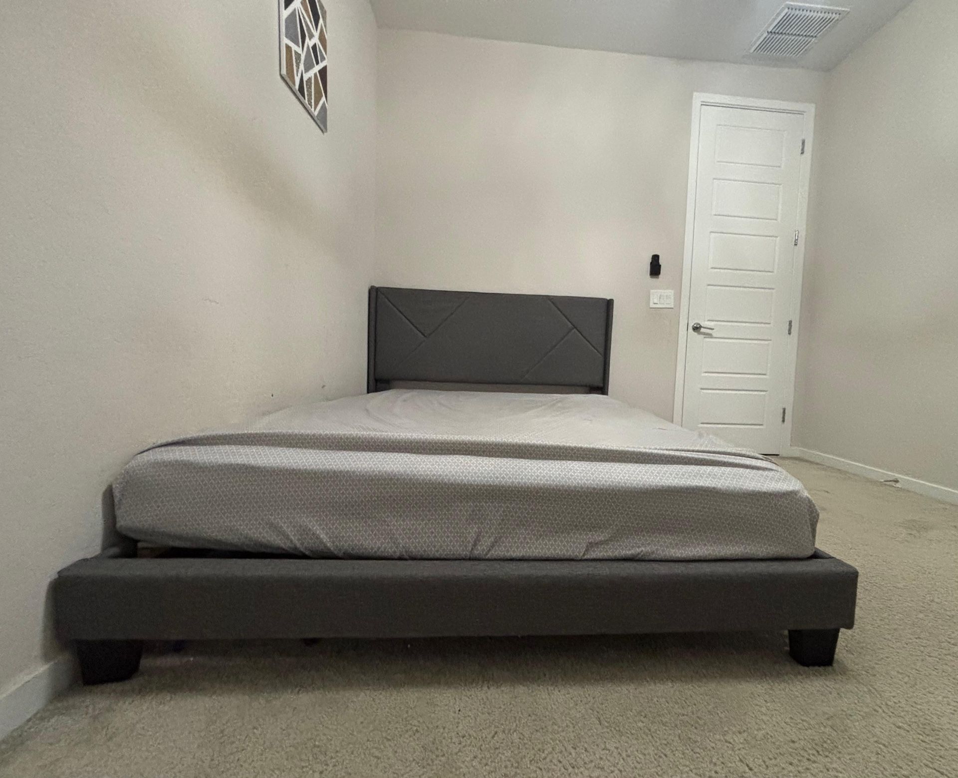 Queen Bed With Mattress