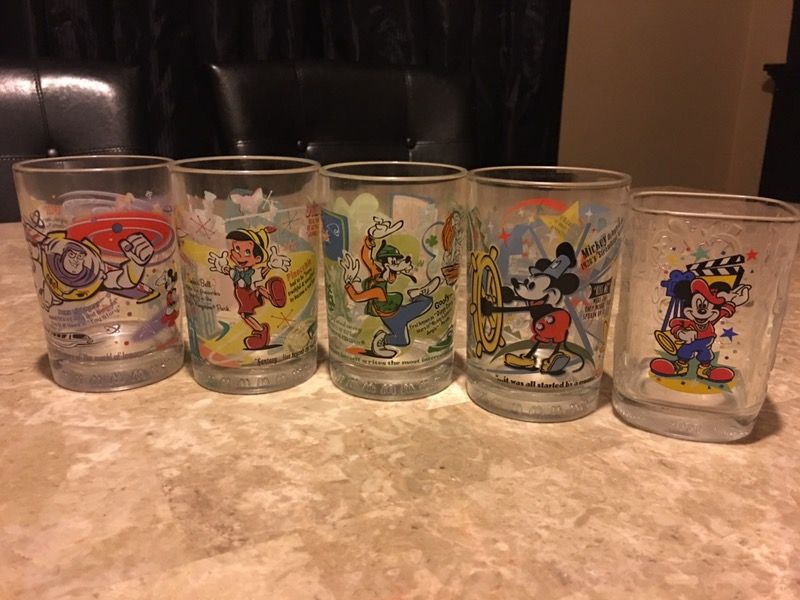 Disney glass collection