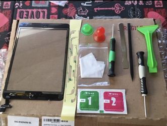 Screen replacement kit for iPad mini