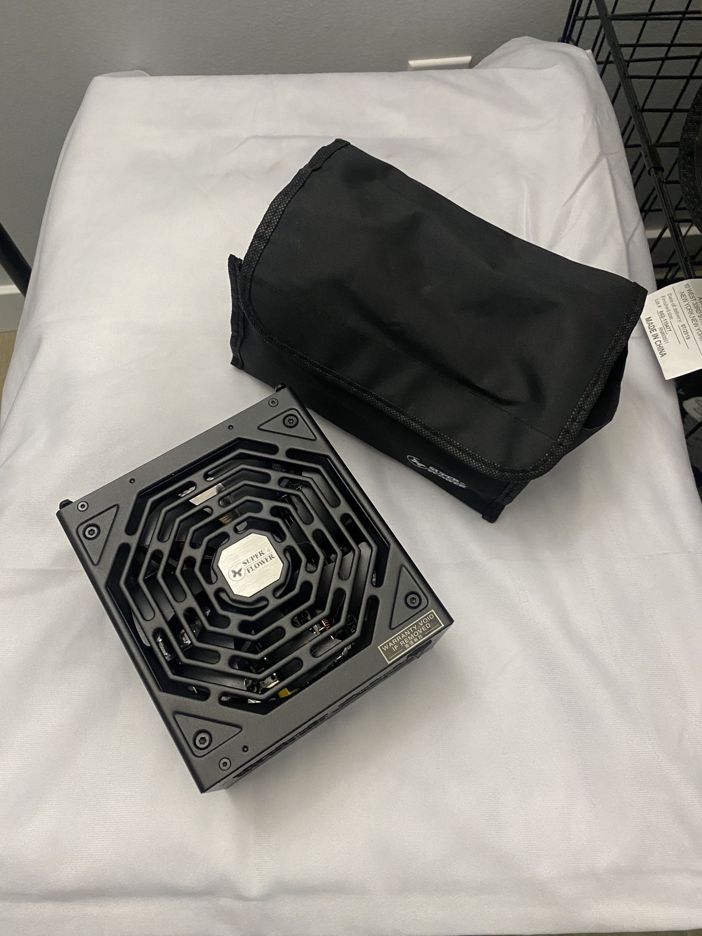 Super Flower Leadex Platinum 850W 80+ Platinum, ECO Fanless & Silent Mode, Full Modular Power Supply, Dual Ball Bearing Fan, SF-850