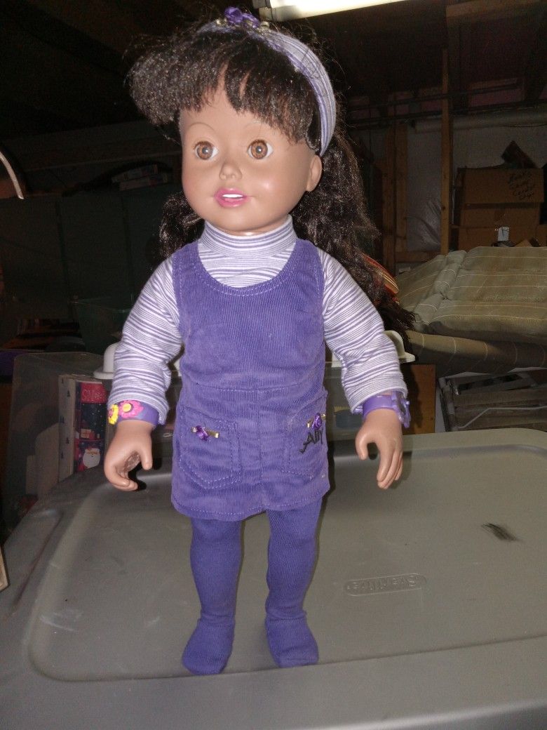 Vintage Amazing Ally Interactive Collectible Doll