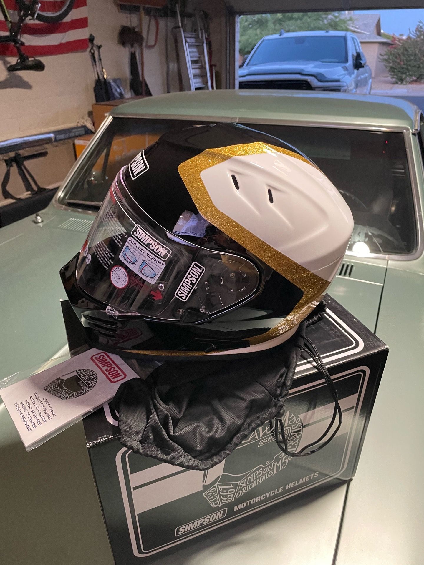 Simpson Ghost bandit / Venom helmet