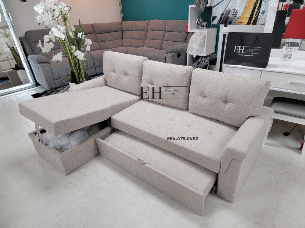 Sectional Sofa Sleeper NEW 😴 Pay Later Option