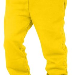 Men's,/ Boys Yellow/ Gold Joggers Brand New