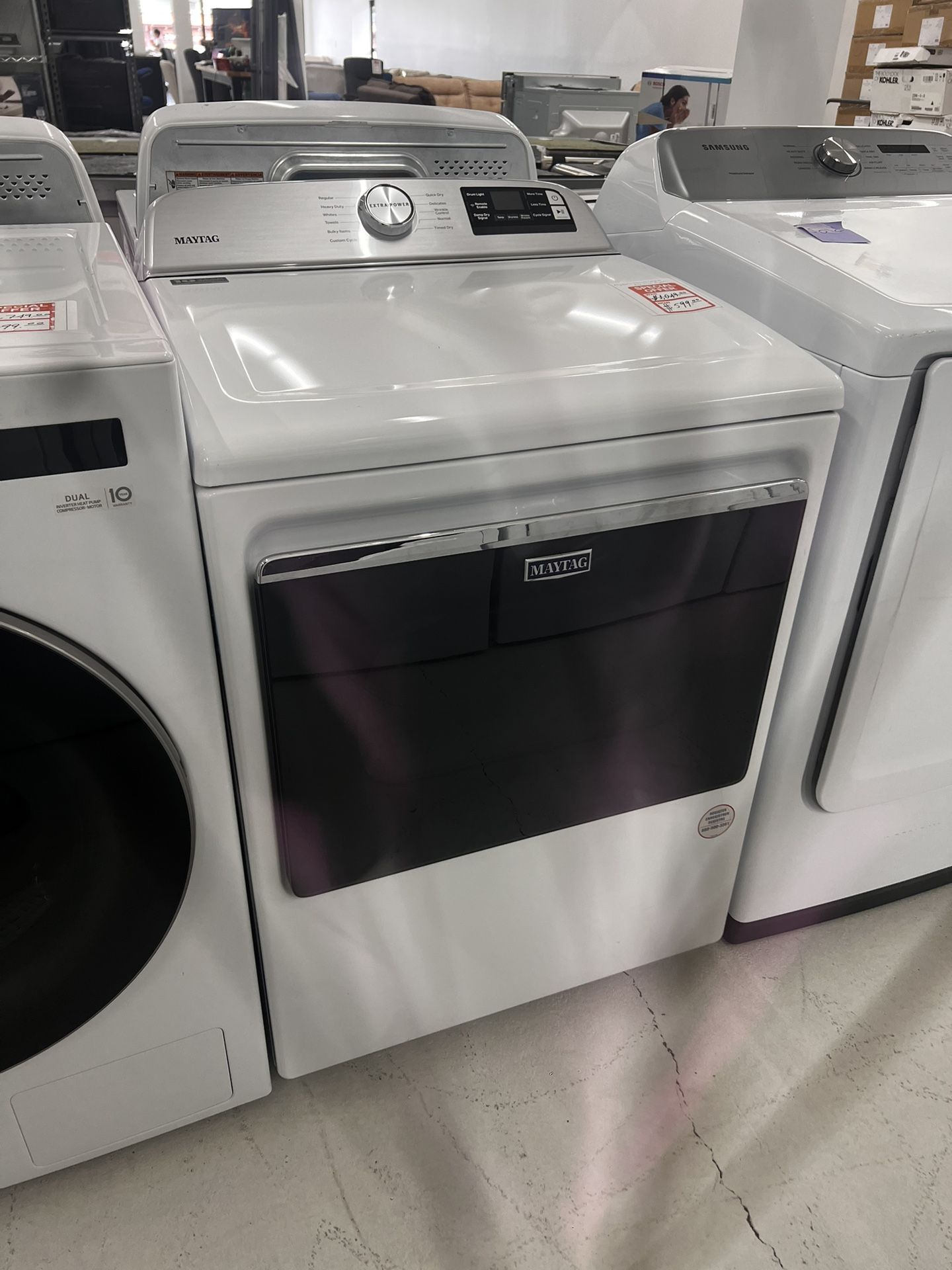 New Maytag Electric Dryer