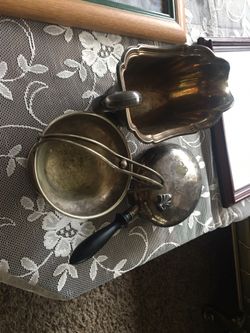 Antique silverware